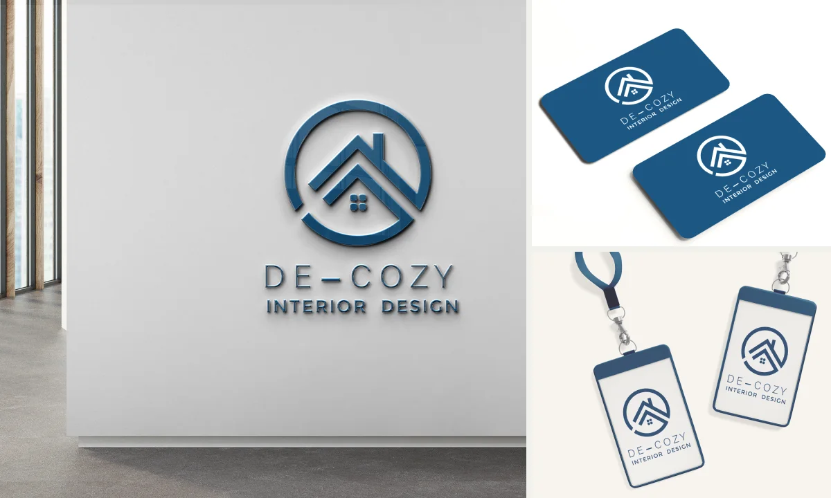 De-Cozy - هوية بصرية لشركة تصميم داخلي